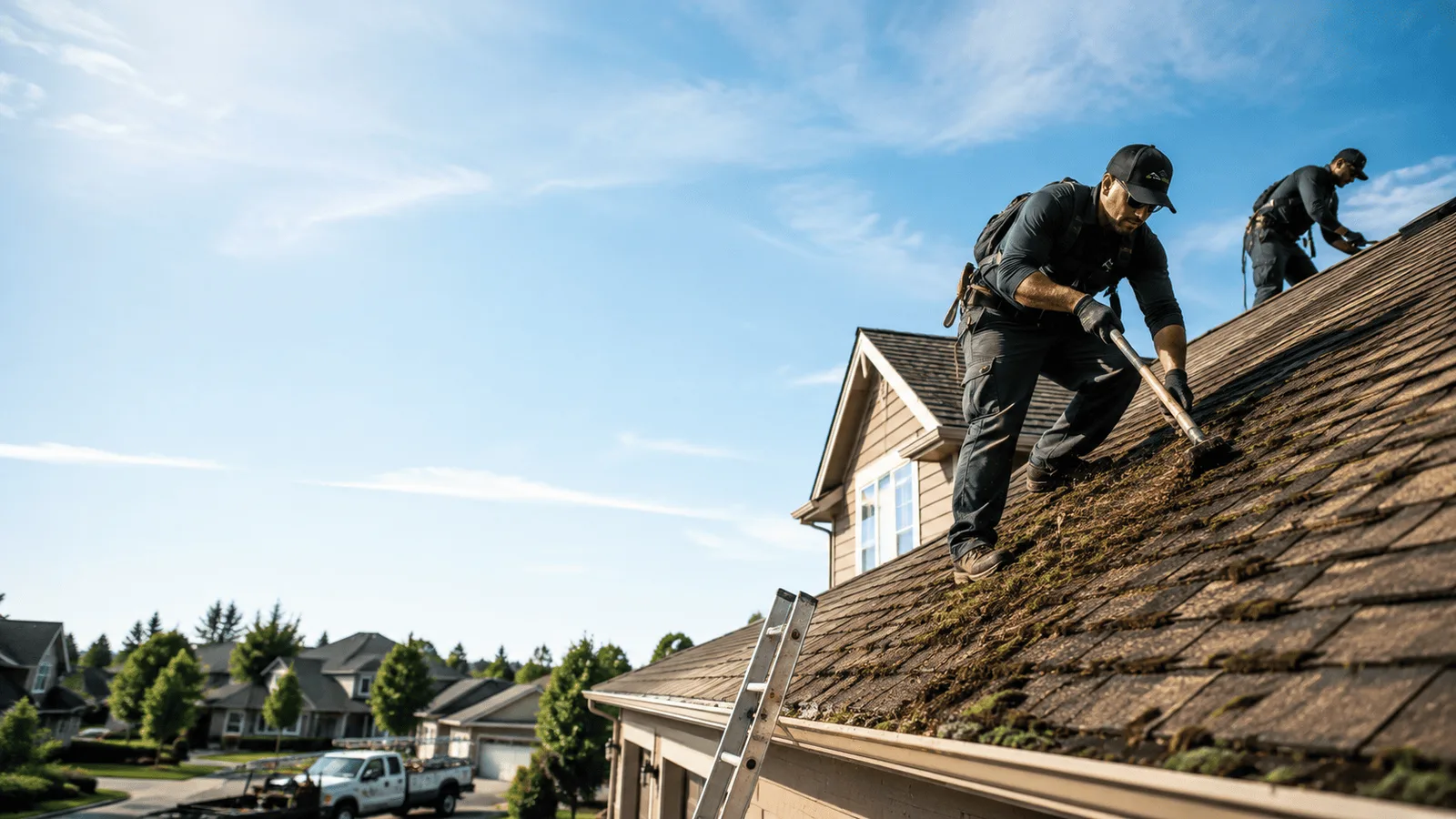 Roof Moss Removal in Kingston, UT near me